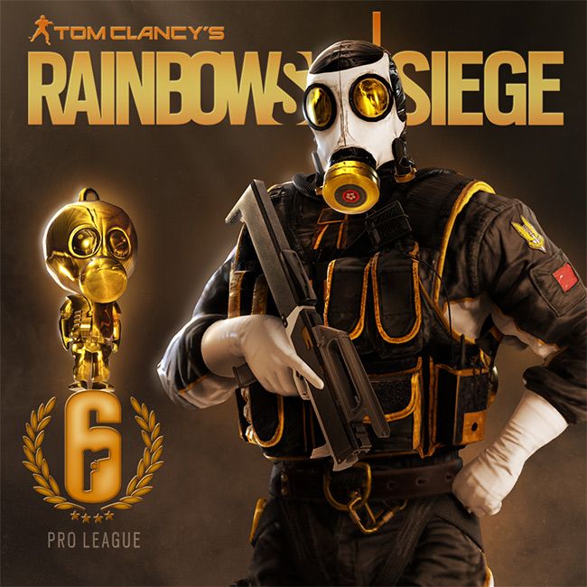 Conta R6 - pro league ano2, degrade e obsidiana!