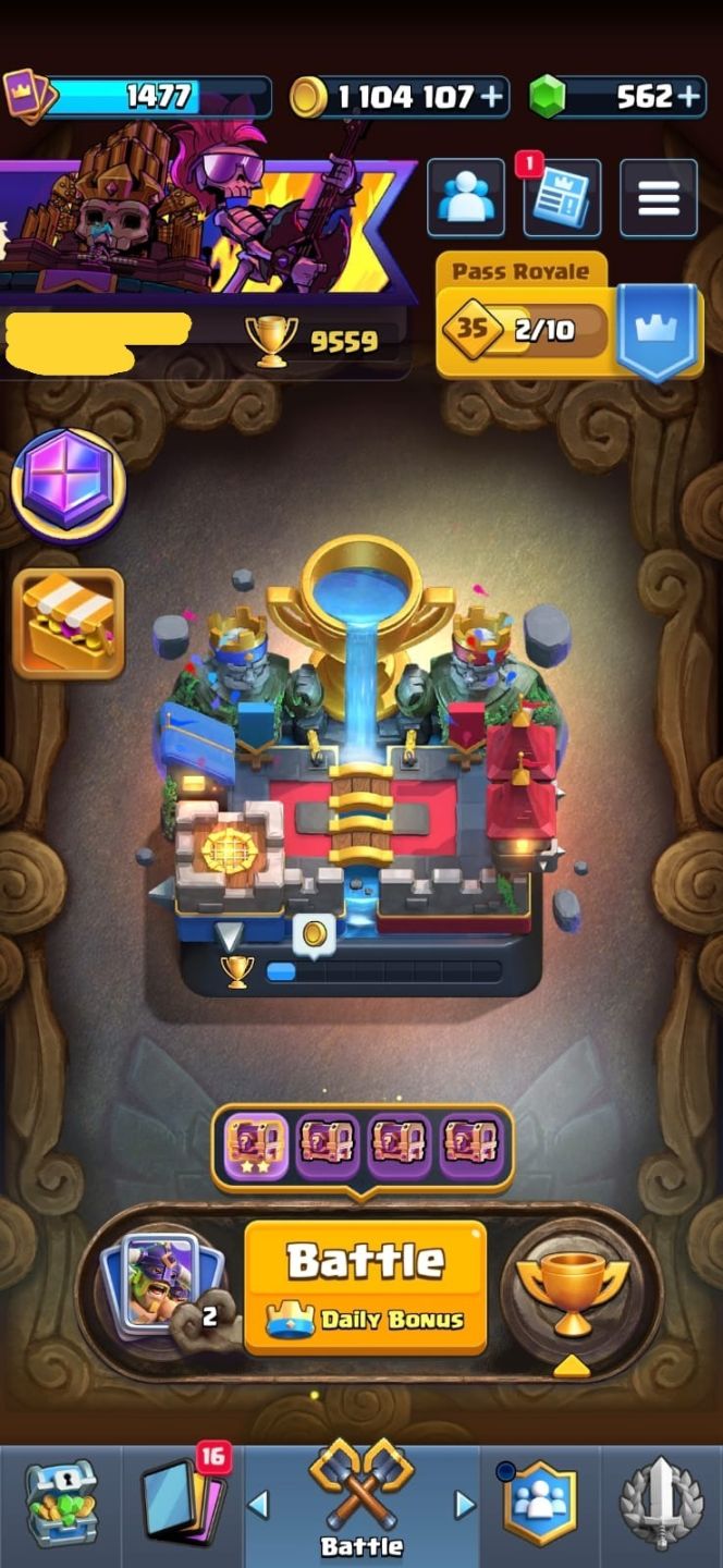 Conta Supercell (Clash Royale + Clash of Clans)