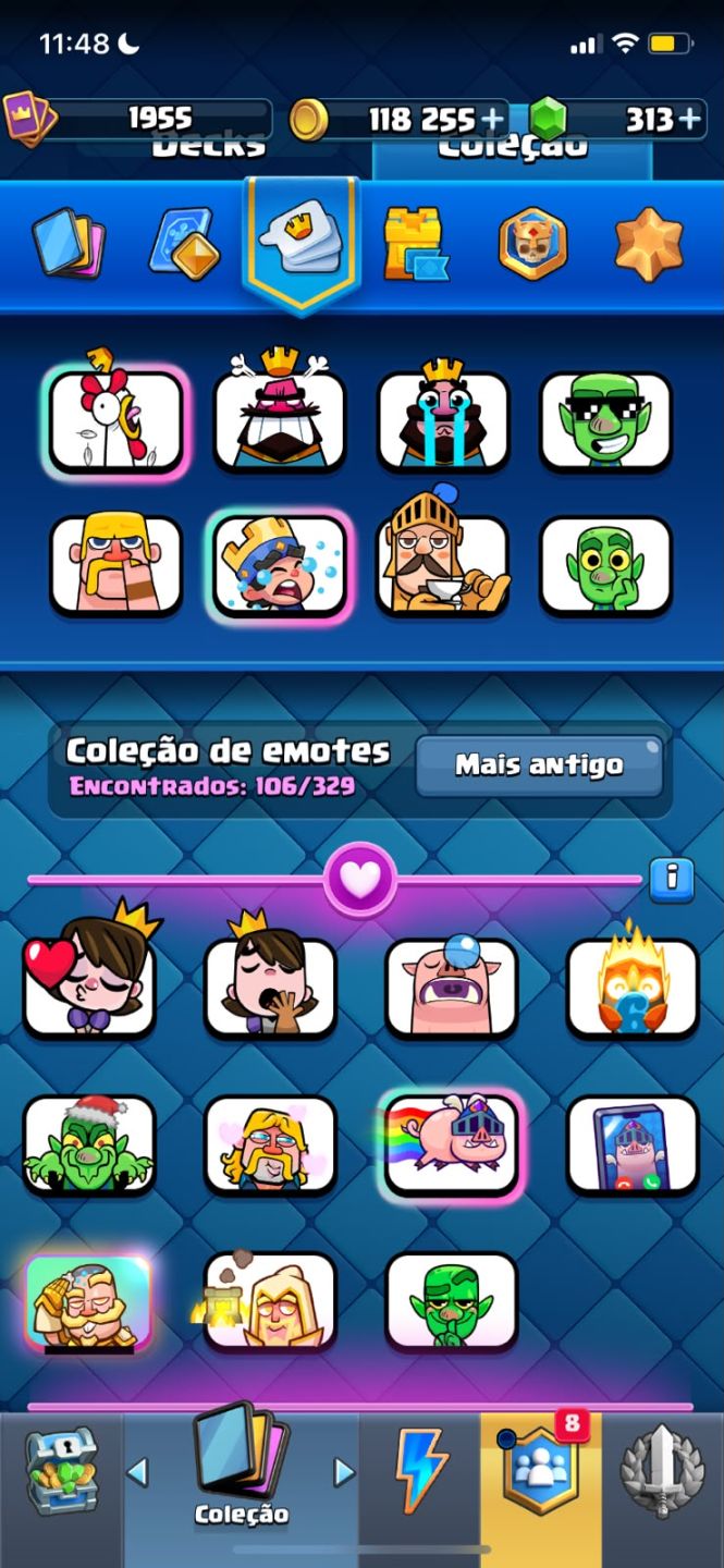 CONTA END-GAME 9 ANOS 14K TROFÉUS NV 16 42 FULL 23 EVOS 23 SKINS TORRE