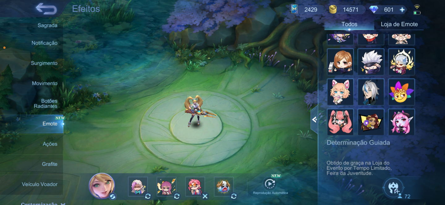 Conta Mobile Legends gemada, main lunox, kagura e leomord.