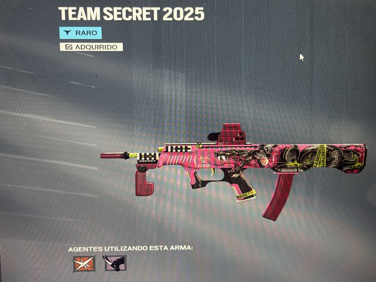 Conta high level rainbow six