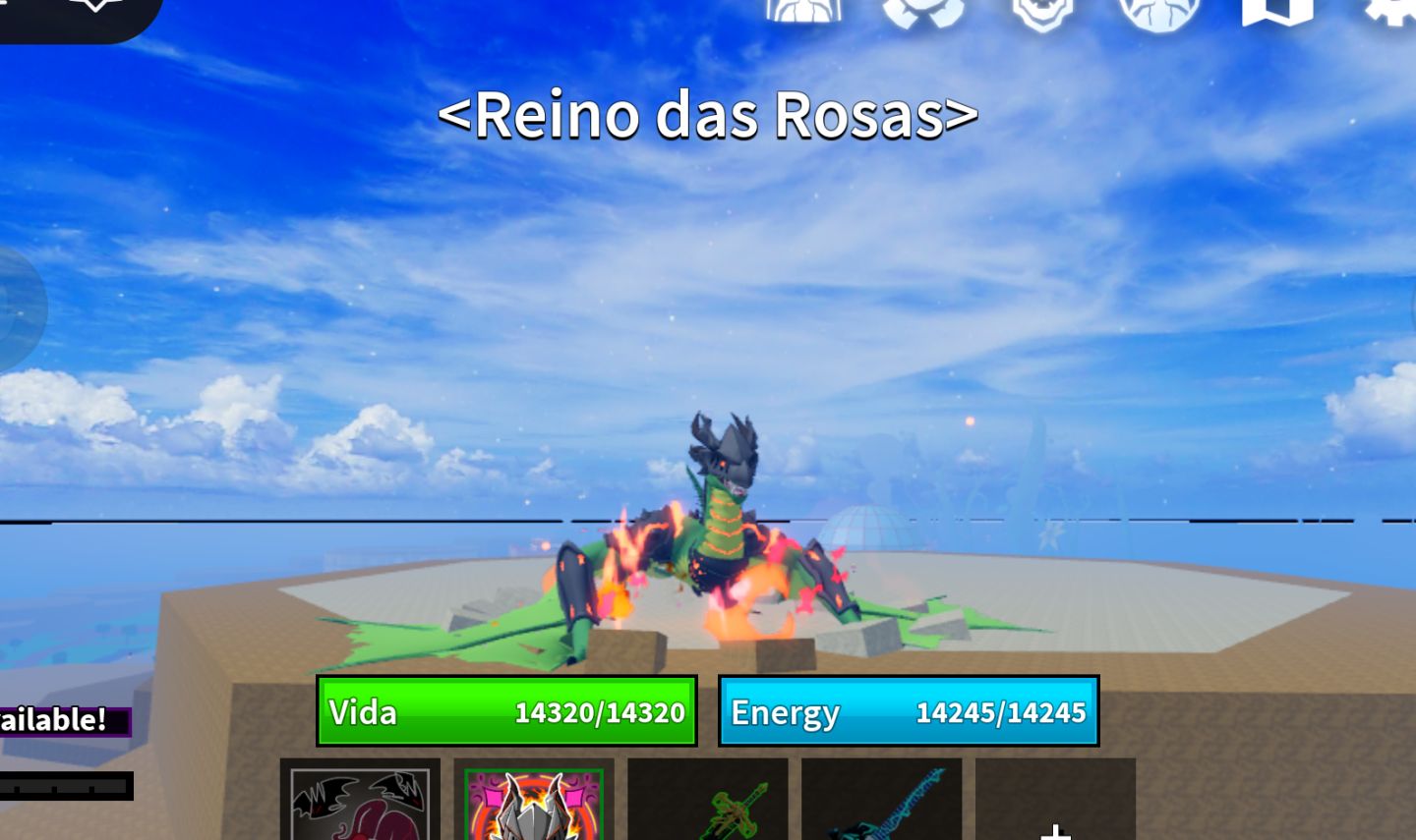 Blox Fruits LV MAX 2845 | Dragon, Kitsune e Tiger PERMANENTES + Dark Blade