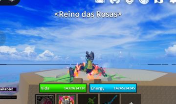 Blox Fruits LV MAX 2845 | Dragon, Kitsune e Tiger PERMANENTES + Dark Blade