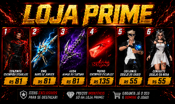 Loja prime ff
