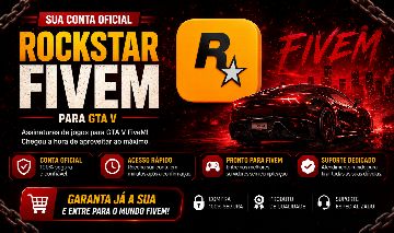 [PROMOÇÃO ] CONTAS ROCKSTAR PARA FIVEM!!