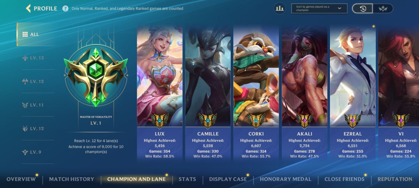 WILD RIFT - EX Monarca - 116 Skins - Yasuo Rosa de Cristal - Full Champs.