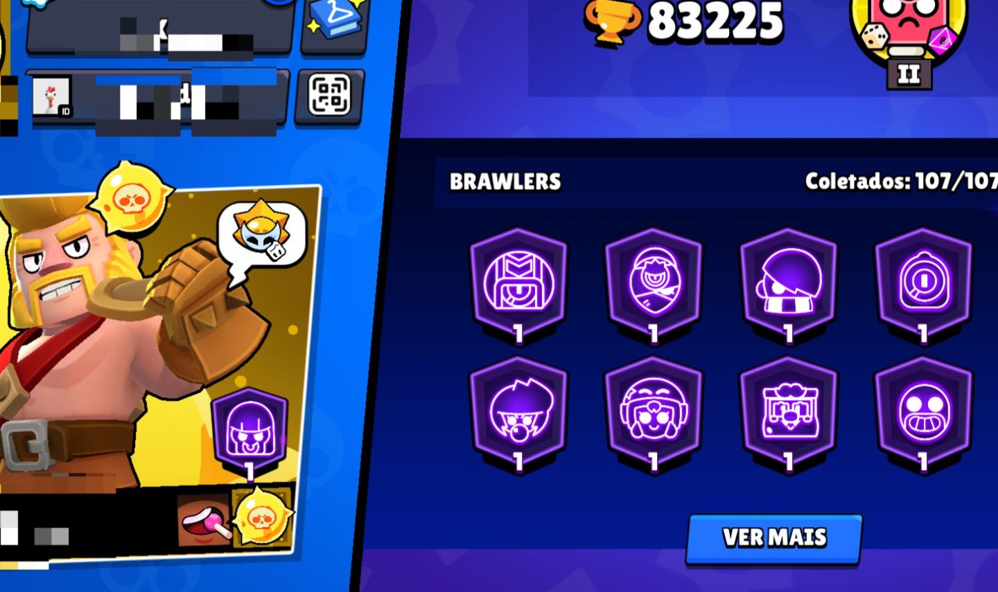 Conta de braw muito rara:obs:leia a descrição!!