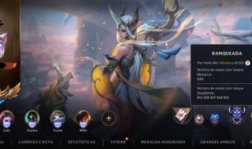 Wild Rift conta main sup 277 skins