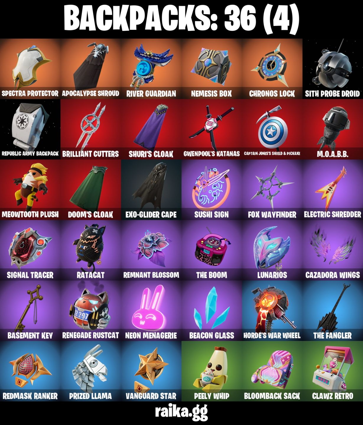 CONTA FORTNITE COM 29 SKINS DOOM/IMANI/FELINA/RIAN/LIL SPLIT/THUNDER/RELIN