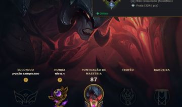 Conta lv 39 c/3skin c/2 frag skin