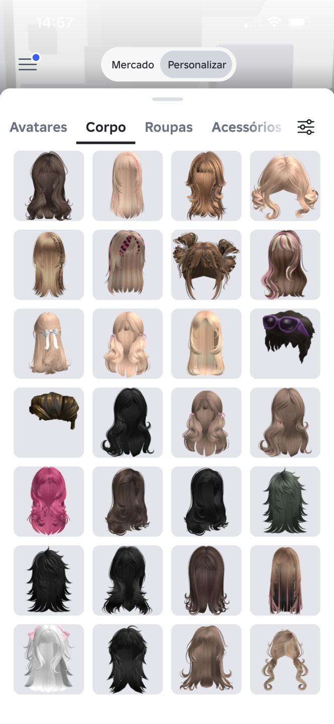 Conta Feminina Roblox Focada em skins e mm2