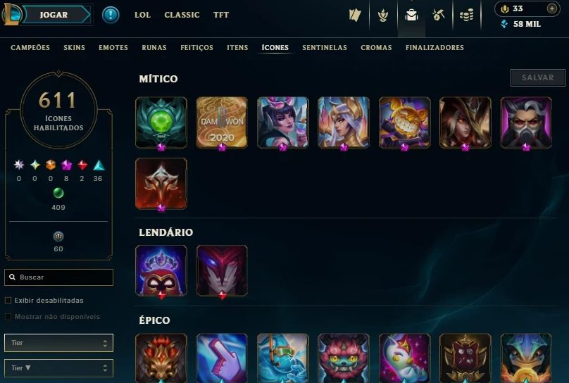 Conta Lol Diamante 2 431 Skins Ex Mestre C Yone Pacificador Main Yasuo Ex Gm
