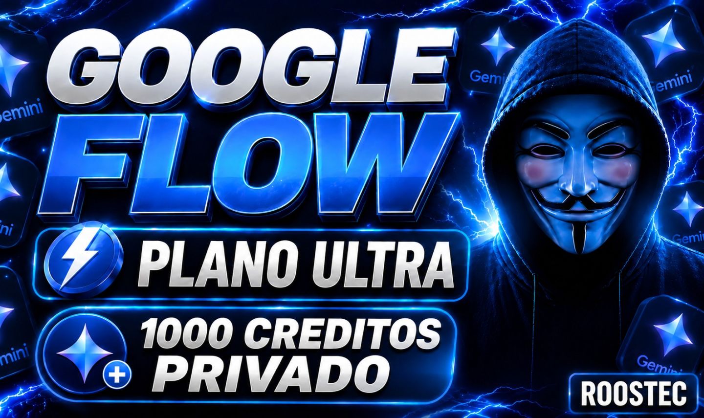 GEMINI | VEO 3.1 | OMNI FLASH | GOOGLE FLOW ULTRA | 1000 CREDITOS SEU GMAIL