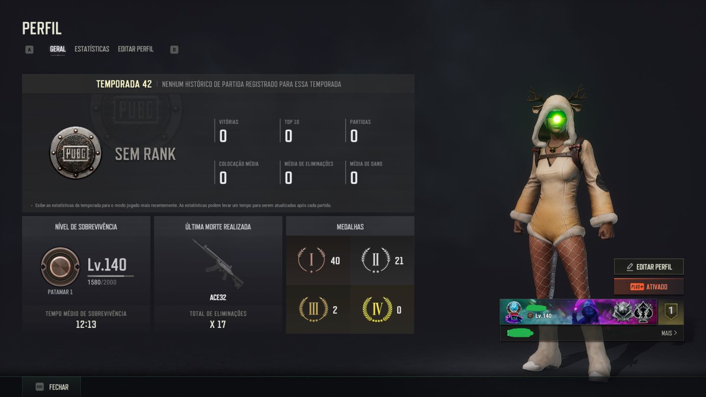 Smurf pubg +PLUS já ativado.