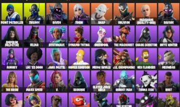 CONTA FORTNITE - 185 SKINS FULL | PODE ALTERAR E-MAIL | Raven, Torin, Snap