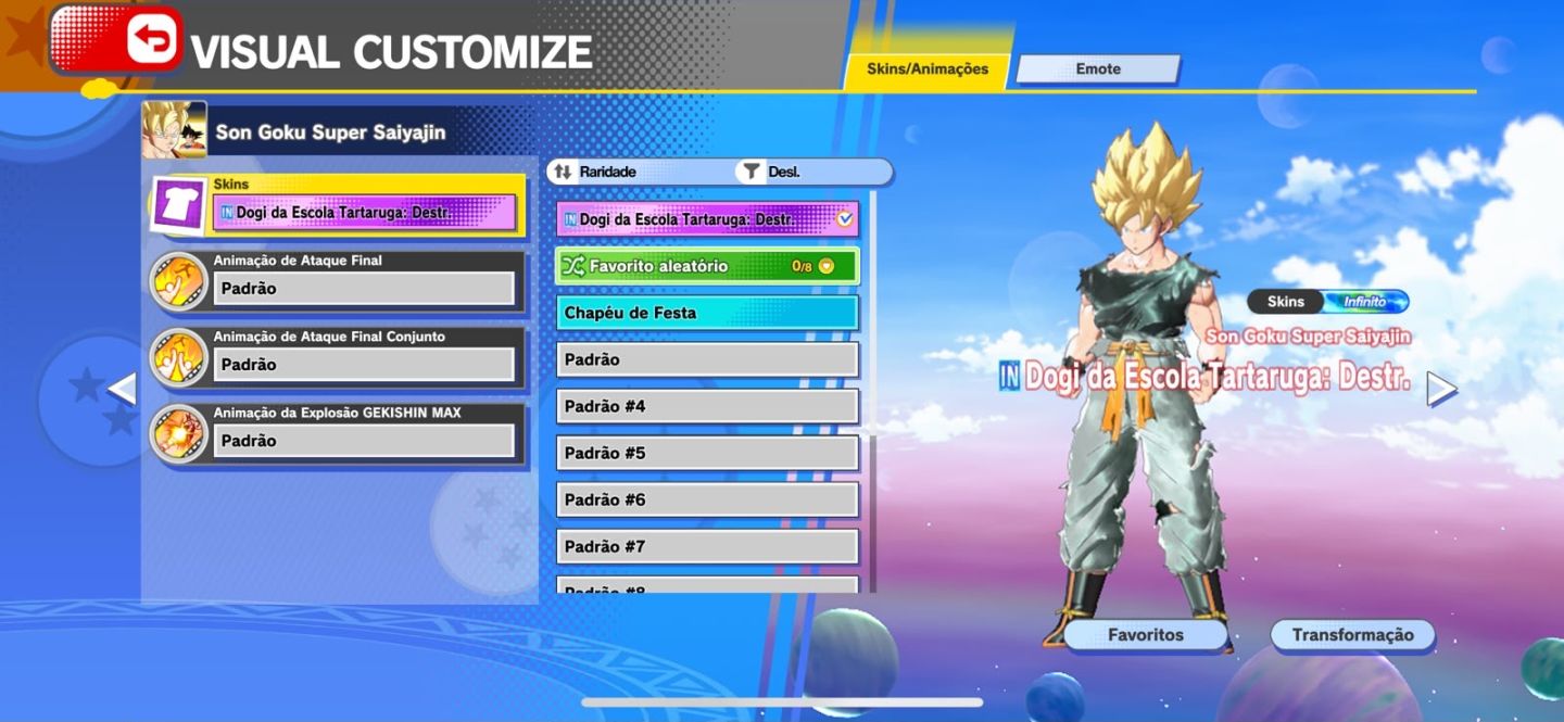 Conta dragon ball legends com vários legends e ultra + squadra de brinde