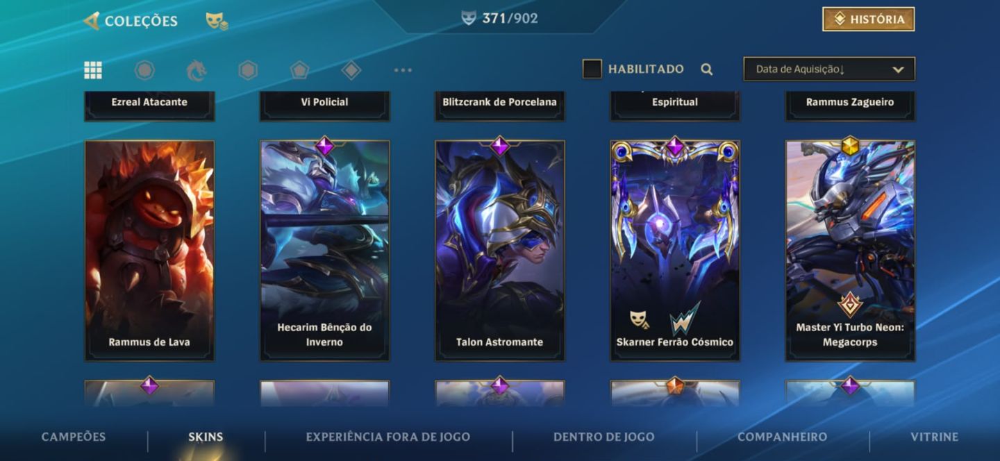 CONTA DE WILD RIFT À VENDA