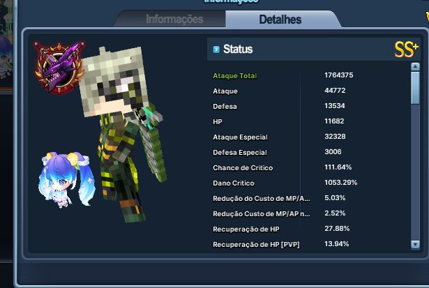 CONTA GRAND CHASE CLASSIC FULL VOID | AZIN 8.0 | ZERO 7.6 | 18+ CHARS 1KK+