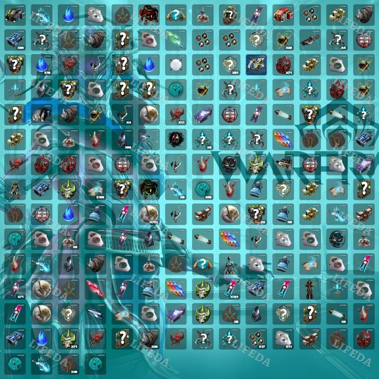 WARFRAME TWITCH DROPS / ITEMS/CREDITOS/SLOTS/RECURSOS [ENTREGA RAPIDA]