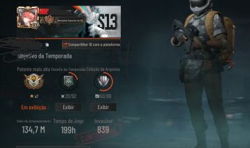 Conta Arena Breakout mobile 127m