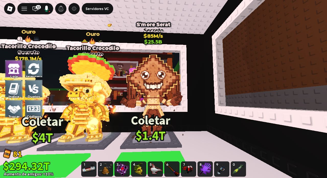 ROUBE UM BRAINROT -BASES,GEARS,ITENS VOADORES,INDEX,BRAINROTS( STEAL A BRAINROT)