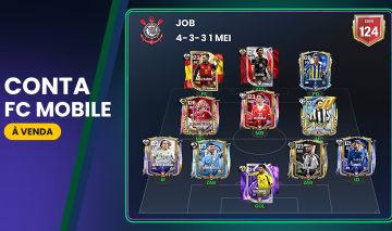 CONTA FC MOBILE GER 124 | EA + FACEBOOK | NÍVEL 72 | 2024
