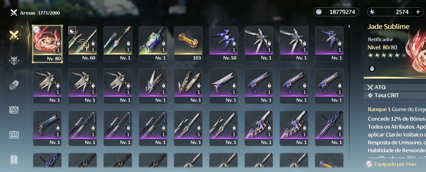 Hsin S6 com Arma Assinatura + Rebeca Cyberpunk + 60 Tiros