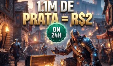 PRATA ALBION ONLINE - SERVIDORES AMÉRICAS (ON) 24 H (1.1M)