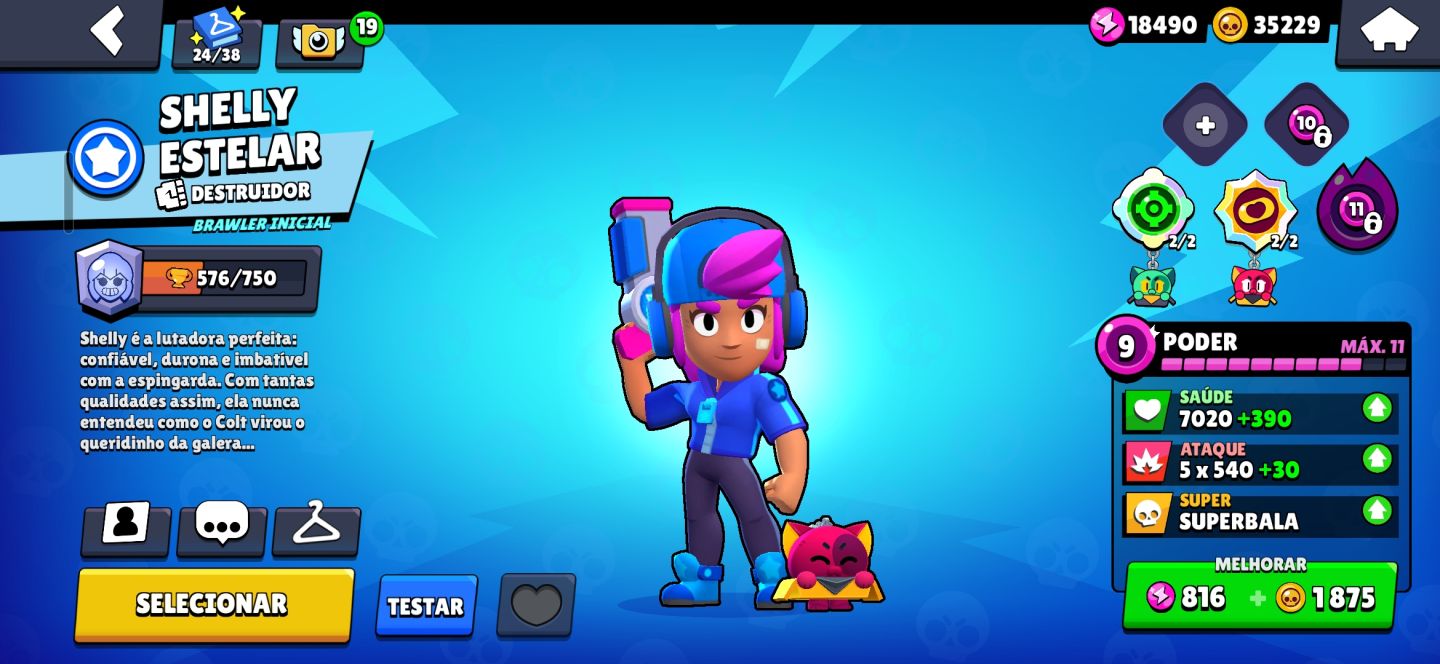 CONTA 2018 SHELLY ESTELAR BARATA!!!