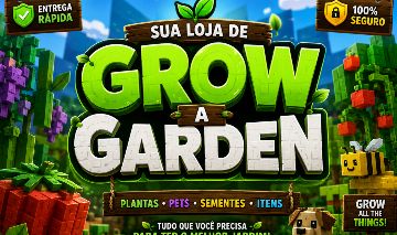 (RAPIDO) GROW A GARDEN 2 ROBLOX - CRESÇA UM JARDIM 2 - PETS/SEEDS/ITENS