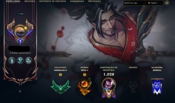 Conta League of Legends - Antiga LVL 988