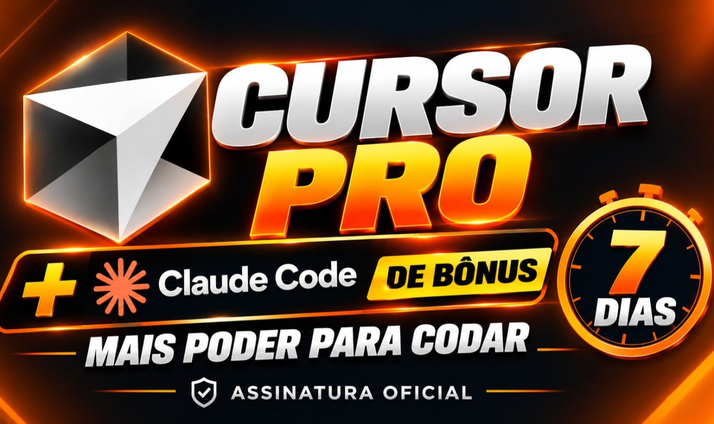 Cursor Pro Privado - Entrega Rápida (+Claude Code BÔNUS)