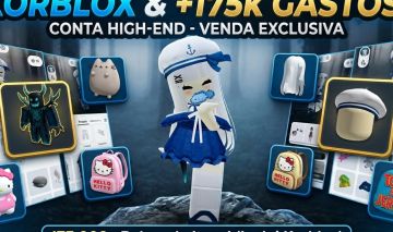 CONTA HIGH-END ROBLOX | Korblox + 175k Gastos + Animações Novas +Papel de Parede