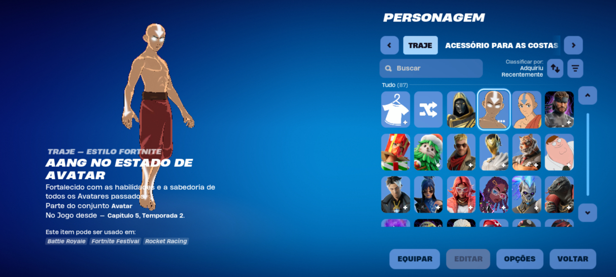 CONTA FORTNITE COM VBUCKS, NARUTO E MUITAS SKINS - [ENTREGA AUTOMÁTICA]