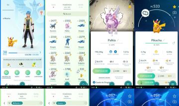 Pokémon GO Lv.38 | 2 Palkia | Dialga | 4 Fundos Especiais | 33 Eventos Q313