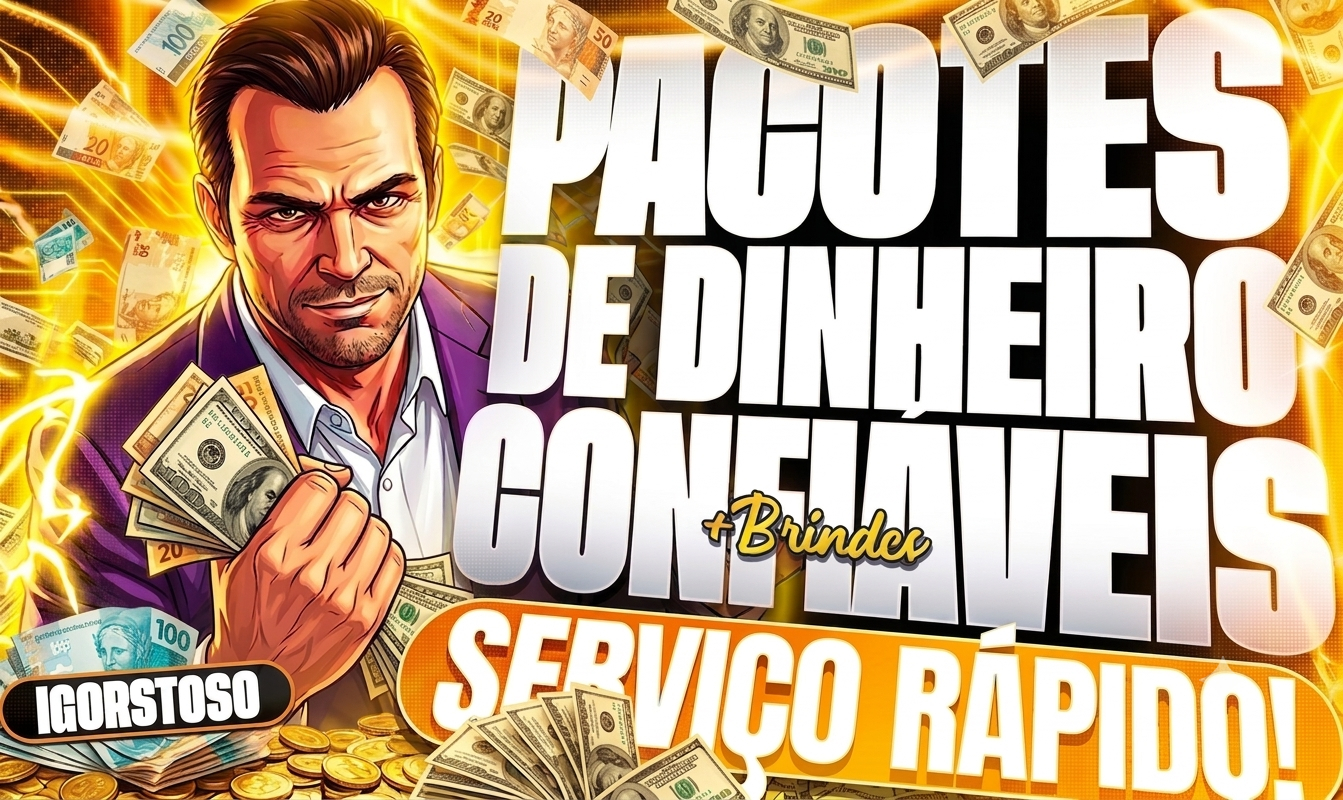 PACOTES DE DINHEIRO GTA ONLINE | BRINDES + DESBLOQUEIOS, NÍVEL E MAIS