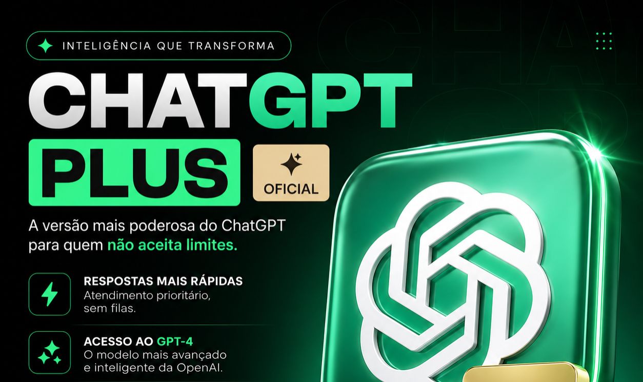 (MAIS BARATO) CHAT GPT 5.6 PLUS 30 DIAS PRIVADO