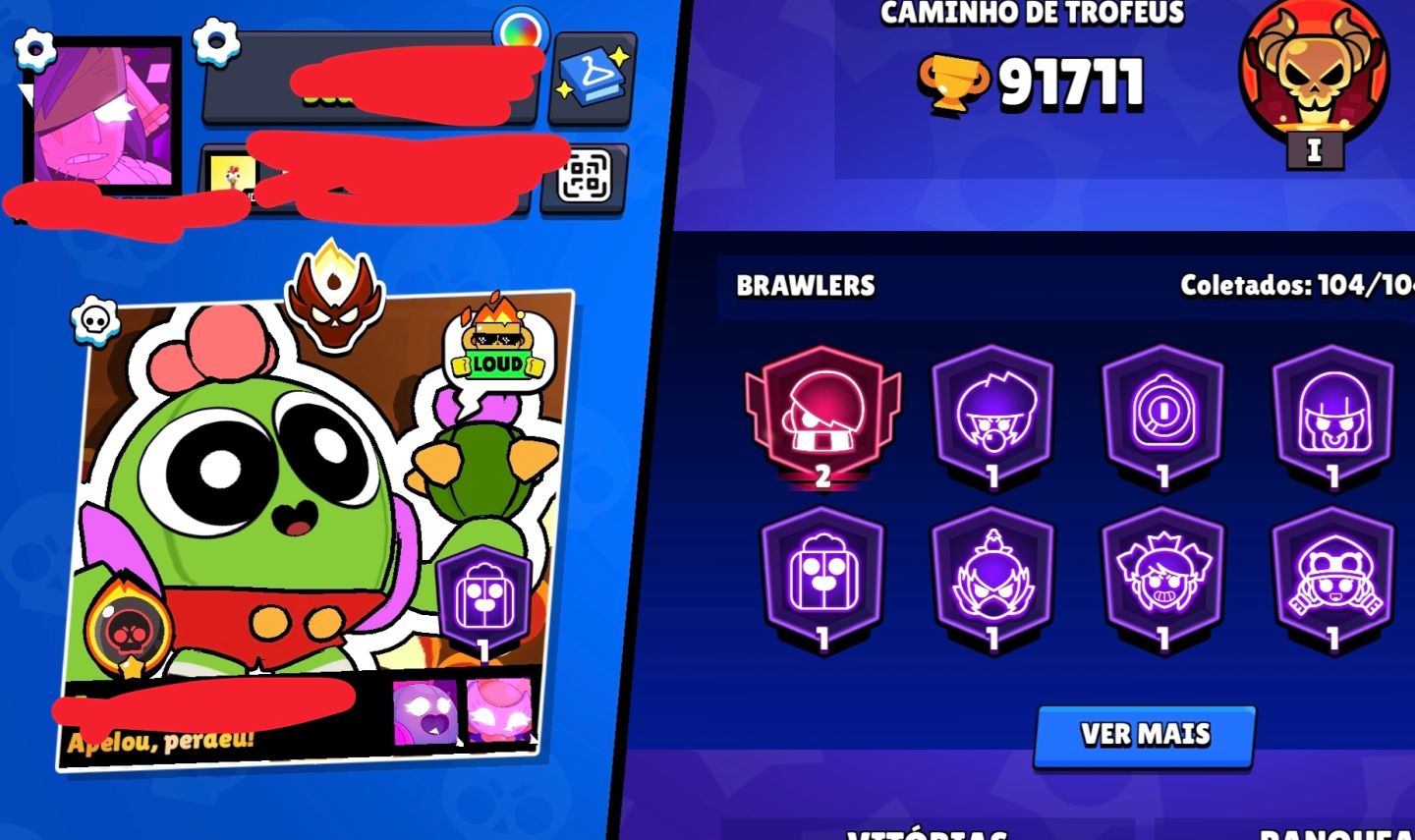 Contas de brawl stars raras e valiosas no precinho