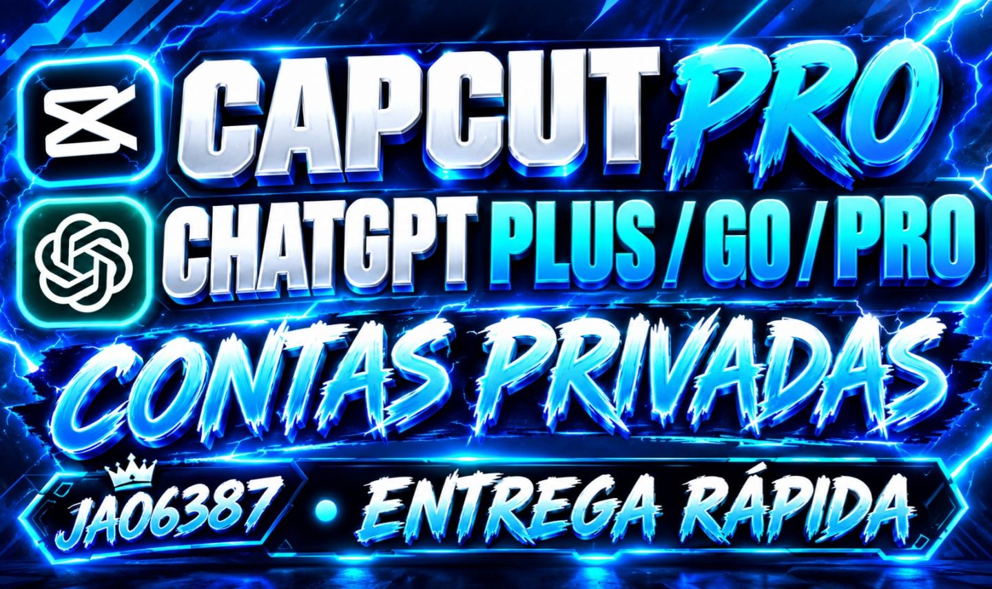 CHAT GPT PLUS/PRO I CAPCUT PRO l PRIVADO 30 DIAS MELHOR PREÇO !! ENTREGA RAPIDA