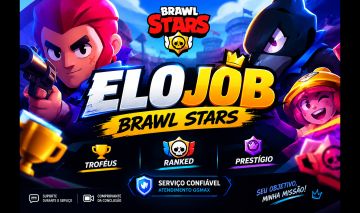 Elojob Brawl Stars | Subida de Troféus + Ranked | Rápido e Seguro