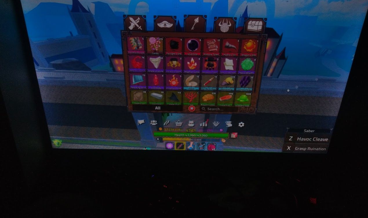 LIMITEDS, MATERIAIS E ACESSORIOS KING LEGACY