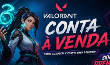 Conta valorant platina com 9 skins + 2 passes
