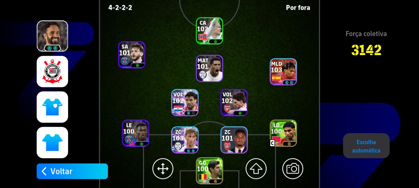 CONTA EFOOTBALL PRONTA PRO JOGO | FORÇA 3142+ | ACOMPANHA DADOS DE RECUPERAÇÃO.