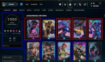 [HANDLEVEL] 1.900 SKINS+2014+LINHA TRUE DAMAGE/HEARTSTEEL NOVA+[DADOS FULL