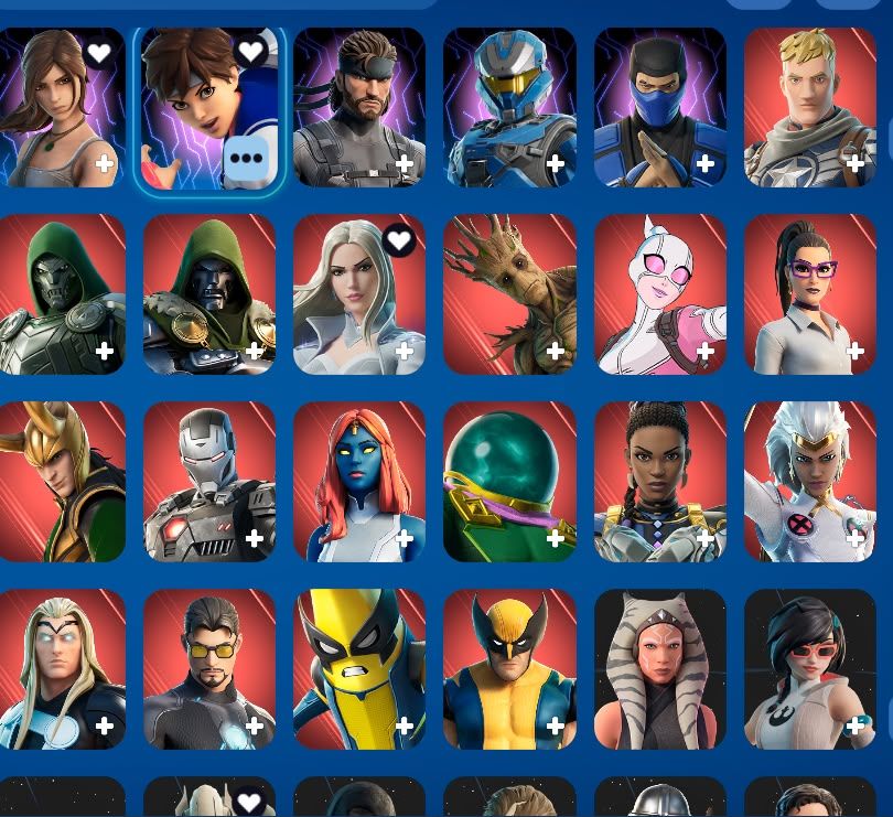 Conta Fortnite com 217 skins !