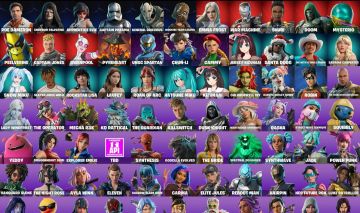 Conta fortnite com muitas skins boas