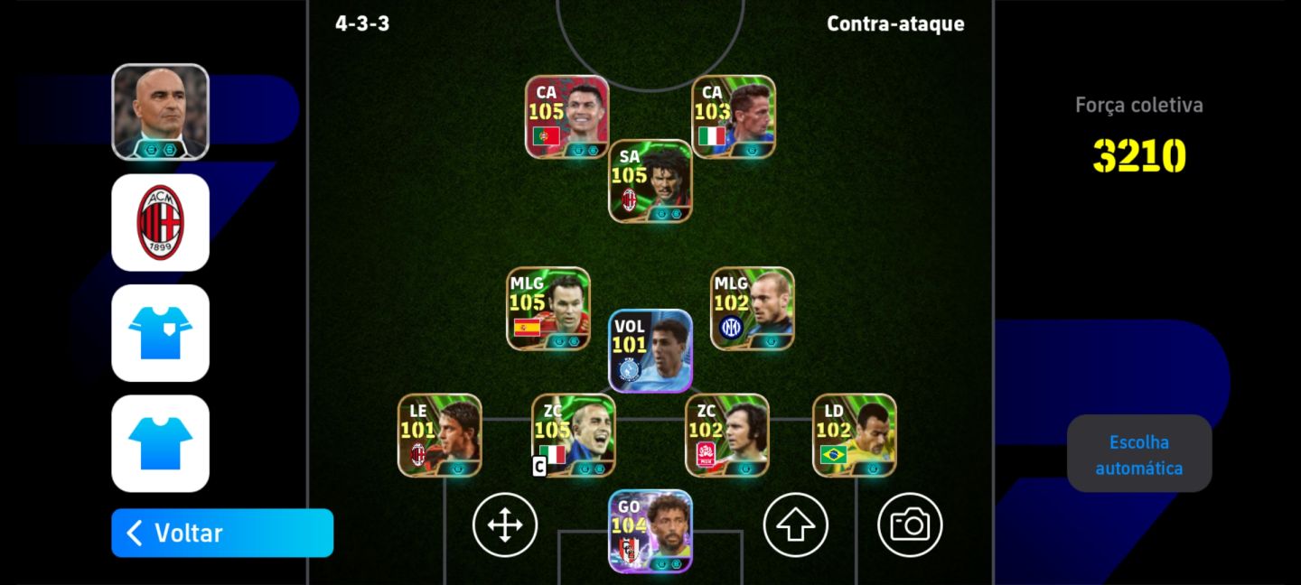 CONTA FULL EFOOTBALL! GUILLIT,CR7 MESSI RARO ,ENTRE OUTROS!!!
