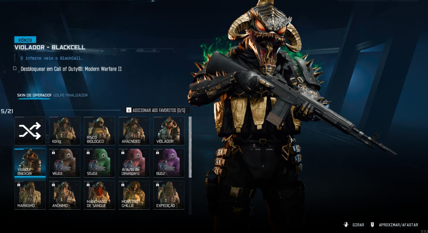CONTA DE WARZONE / NICK MINAJ / PAUL ATRIEDES / LARA CROFT / IRIDESCENTES