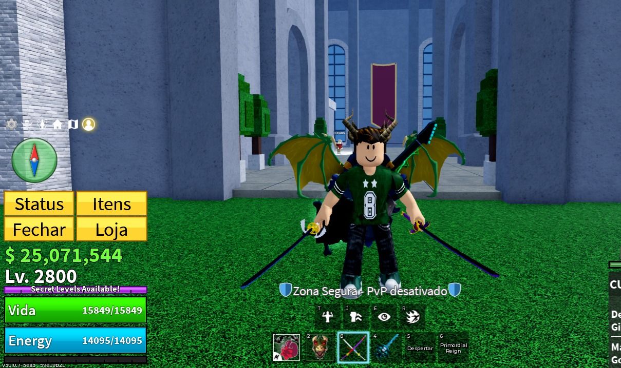 Conta de Blox com Draco V4 full