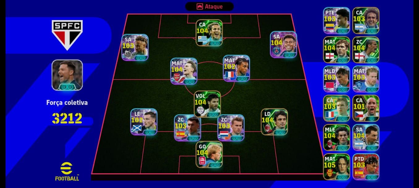 CONTA EFOOTBALL MOBILE À VENDA!